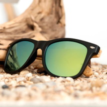 Retro Handmade Wooden Sunglasses Shades UV400 Wood Retro - £35.26 GBP