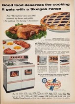 1950&#39;s Print Ad Skelgas Ranges with Automatic Top Burner Skelly Kansas City,MO - £15.34 GBP