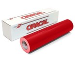 Red Adhesive Vinyl Roll Paper Sheet for Cricut Cameo Signs Sticker Car D... - £7.70 GBP