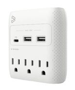 BlueDiamond 3-Outlet Surge Protector + 3 USB Charging Wall Tap - 1-USB-C... - $376.06 MXN