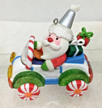 2007 Santas Sweet Ride #1 Hallmark Christmas Tree Ornament MIB Price Tag - $9.89