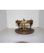 Vintage Brass/Copper Base For 1959 Texaco Presentation Prize-Jesters-Pla... - $101.80 CAD