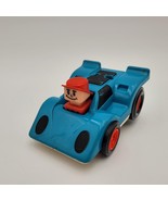 Vintage 1972 Kenner General Mills Blue Short Snort Toy Car w/Driver No Z... - £11.09 GBP