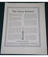 METROPOLITAN LIFE INSURANCE COMPANY FORTUNE MAGAZINE SYPHILIS AD CLIPPIN... - $468.48 MXN