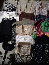Lot of 18 pieces young lady small used clothes - £22.42 GBP
