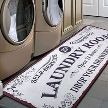 Kitchen Waterproof Farmhouse Carpet For Laundry Room 40&quot; X 20&quot; Long Mat, 1). - £31.92 GBP