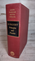 Surgery Principles and Practice Allen Harkins Moyer Rhoads Hardcover 1957 Book - £14.25 GBP