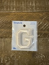 Simplicity Iron On Patch Letter G - $11.76