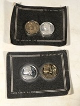 Sealed Franklin Mint Sir Kay &amp; Lady Vivian Coin 2 Sets Vintage Backgammon Pieces - £31.64 GBP