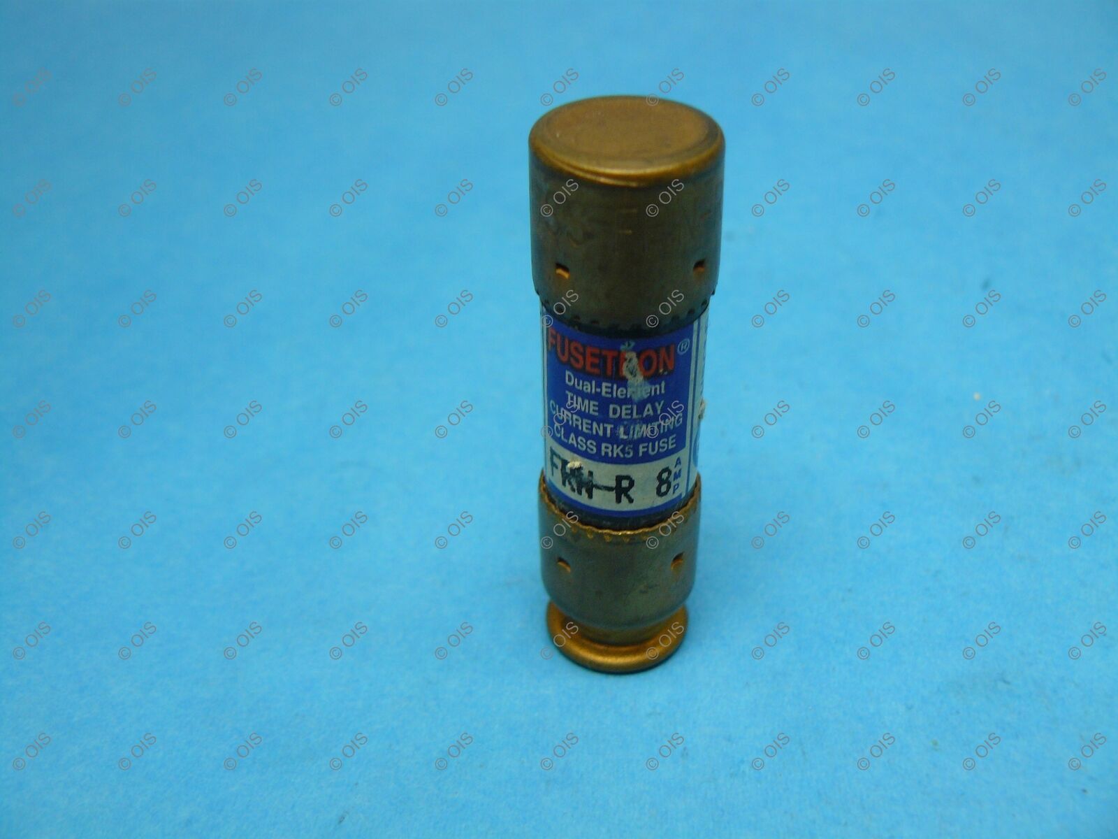 Bussmann FRN-R-8 Time-delay Fuse Class RK5 8 Amps 250 VAC/125 VDC Tested - $1.79