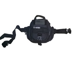East West USA Tactical Multi Molle Assault Sling Utility Bag RT527 BLACK - £10.45 GBP
