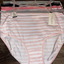 Laura Ashley Womens Brief Underwear Panties 5-Pair Cotton Blend (C) ~ L - £22.09 GBP