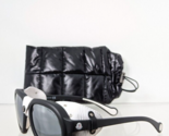 Brand New Authentic Moncler Sunglasses ML 0090 02D Black &amp; White 55mm Frame - $197.99