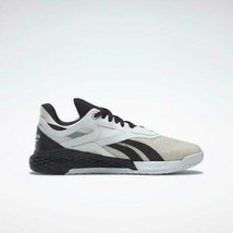 Reebok Women&#39;s Nano X Cross Trainer Sneaker GW6014 White/Black Size 5M - £60.07 GBP