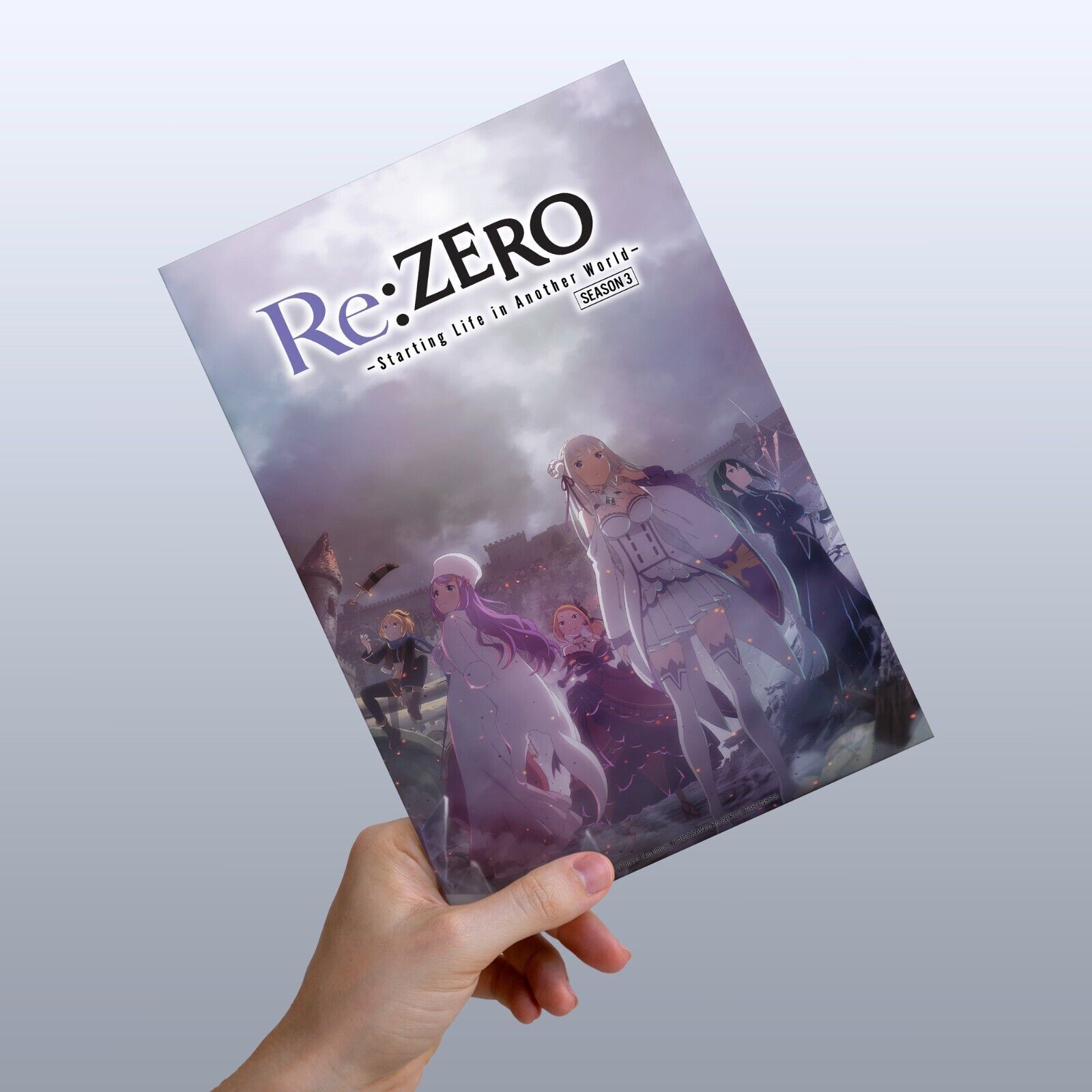 RE:ZERO - STARTING LIFE IN ANOTHER WORLD - SEASON 3 anime poster 2024 Key Visual