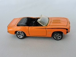Matchbox 1969 Camaro SS-396 Toy Car Diecast 1996 Orange Convertible Collectible - $11.99