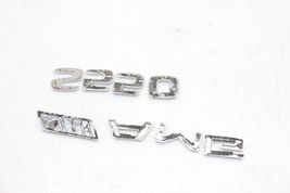 07-13 MERCEDES-BENZ W221 S550 AMG REAR TRUNK LID EMBLEM BADGE E2805 image 8