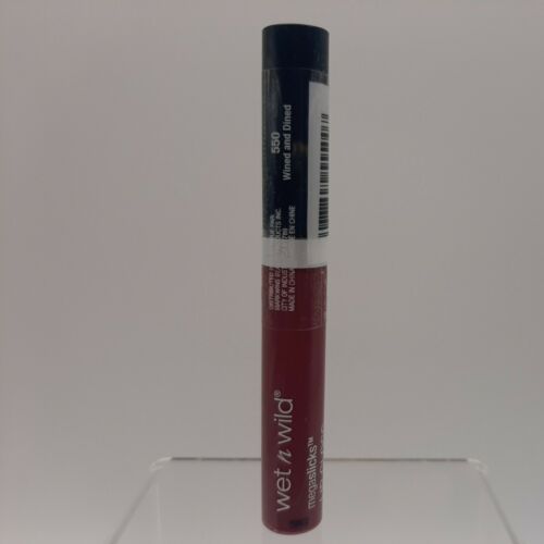 Primary image for WET N WILD MegaSlicks Lip Gloss  #550 WINED AND DINED, 0.19oz, New, Sealed