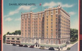 Daniel Boone Hotel Charleston West Virginia WV Postcard C54 - £2.34 GBP