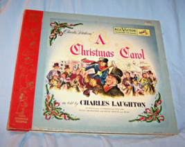 1951 RCA Victor Book/2 Records-A Christmas Carol-Read by Charles Laughton - £25.36 GBP
