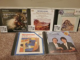 Lotto di 5 CD di Mendelssohn: Trii con pianoforte, Sogno di una notte di... - £12.60 GBP