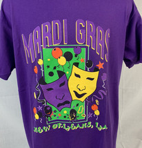 Vintage New Orleans T Shirt Mardi Gras Promo Tee Millennium XL Tourist - £15.72 GBP