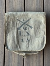 U.S. ARMY, M1878 HAVERSACK, L COMPANY, 52nd INFANTRY, SOLDIERS NUMBER 38 - $826.88 MXN