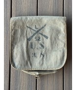 U.S. ARMY, M1878 HAVERSACK, L COMPANY, 52nd INFANTRY, SOLDIERS NUMBER 38 - $826.88 MXN