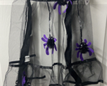 Midwest Halloween Spider Black and Purple Holiday Apron Spiders Costume ... - £8.07 GBP