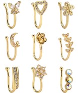 Fake Nose Ring Clip Jewelry  - £20.20 GBP