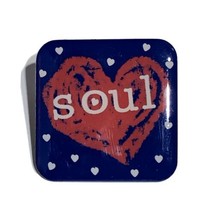 Heart And Soul Love Pinback Button Lapel Pin 1” - $5.00