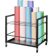 VEVOR Blueprint Storage Rack 20 Slots Mobile Roll File Holder for Architectural, - €92,18 EUR