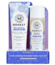 The Honest Company Truly Calming Shampoo &amp; Lotion Bundle Lavender - £19.89 GBP