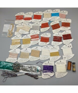26x Rainbow Gallery Thread Lot Gold Dust Fingerling Tiara Needlepoint Th... - $56.87 CAD