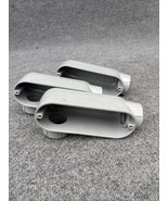Lot of 3 - Appleton LR150-A  Aluminum Form 85 1-1/2&quot; LR Conduit Outlet B... - $49.49