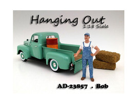 Hanging Out Bob Figure For 1:18 Scale Models American Diorama - $20.39