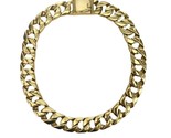 8.11mm Men&#39;s Chain Stainless Steel Gold Plated 377007 - $179.00