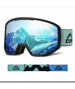 STOMP Ski/Snowboarding Goggles 100% UV400 Protection Replaceable Lens/St... - $21.25