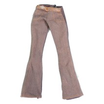 2003 My Scene Back To School Chelsea 2 Toned Dusty Grey Denim Flare Jean... - $5.99