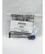 (2) Scarab 16mm W/Pips Royal Blue / Gold D6 Dice - $10.89