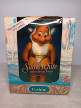 Vtg 1992 Mattel Disney Snow White &amp; Seven Dwarfs &quot;Bashful&quot;, Face Turns Red, NEW - £15.77 GBP