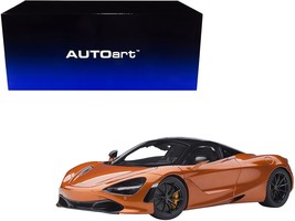 McLaren 720S Azores Orange Metallic with Black Top and Carbon Accents 1/18 Mode - £250.24 GBP