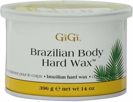 Gigi Tin Brazilian Body Hard Wax 14 Ounce (Pack of 2) - $46.99