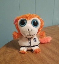 Detroit Tigers Plush Monkey 4.5&quot; Forever Collectibles MLB Genuine Mercha... - £2.22 GBP