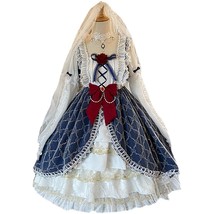 Snow White Hayanome Bride Summer Women&#39;s ita Short Sleeve Dress Gorgerous Short/ - £181.39 GBP