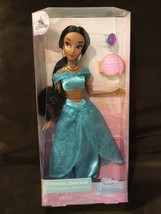 New Princess Jasmine Classic Doll with Ring Disney Aladdin Store 11 1/2&#39;&#39; - £42.45 GBP