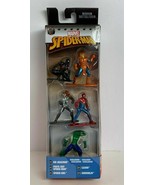 Marvel Spiderman Exclusive Pack A Action Figures/Toys 5CT Nano Metalfigs - £9.44 GBP