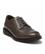 George Brown BILT Shoes Spike Wing Tip Oxford Grey Fits Size 10 New $175 - $87.32 CAD