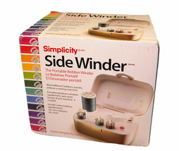 Simplicity Portable Sewing Bobbin Side Winder 88175A New Complete - $25.95