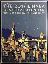 Linnea Design 2017 Desktop Calendar 5 X 7 Inches Art by Johanna Riley - £5.74 GBP